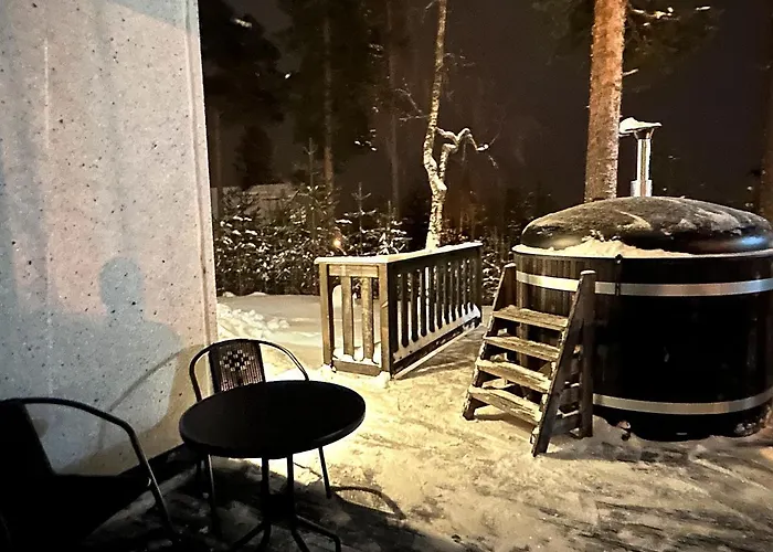 アパート Linnunvilla With Sauna ロヴァニエミ