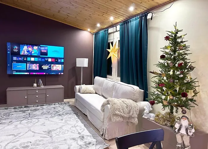 アパート Linnunvilla With Sauna ロヴァニエミ